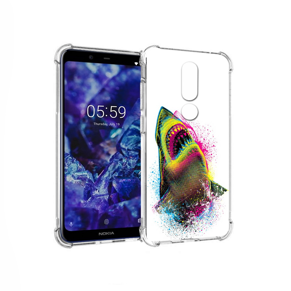 Чехол MyPads Tocco для Nokia 5.1 Plus челюсти-2 (PT119548.120.674), Прозрачный, Tocco
Чехол MyPads Tocco для Nokia 5.1 Plus челюсти-2 (PT119548.120.674), Прозрачный, Tocco