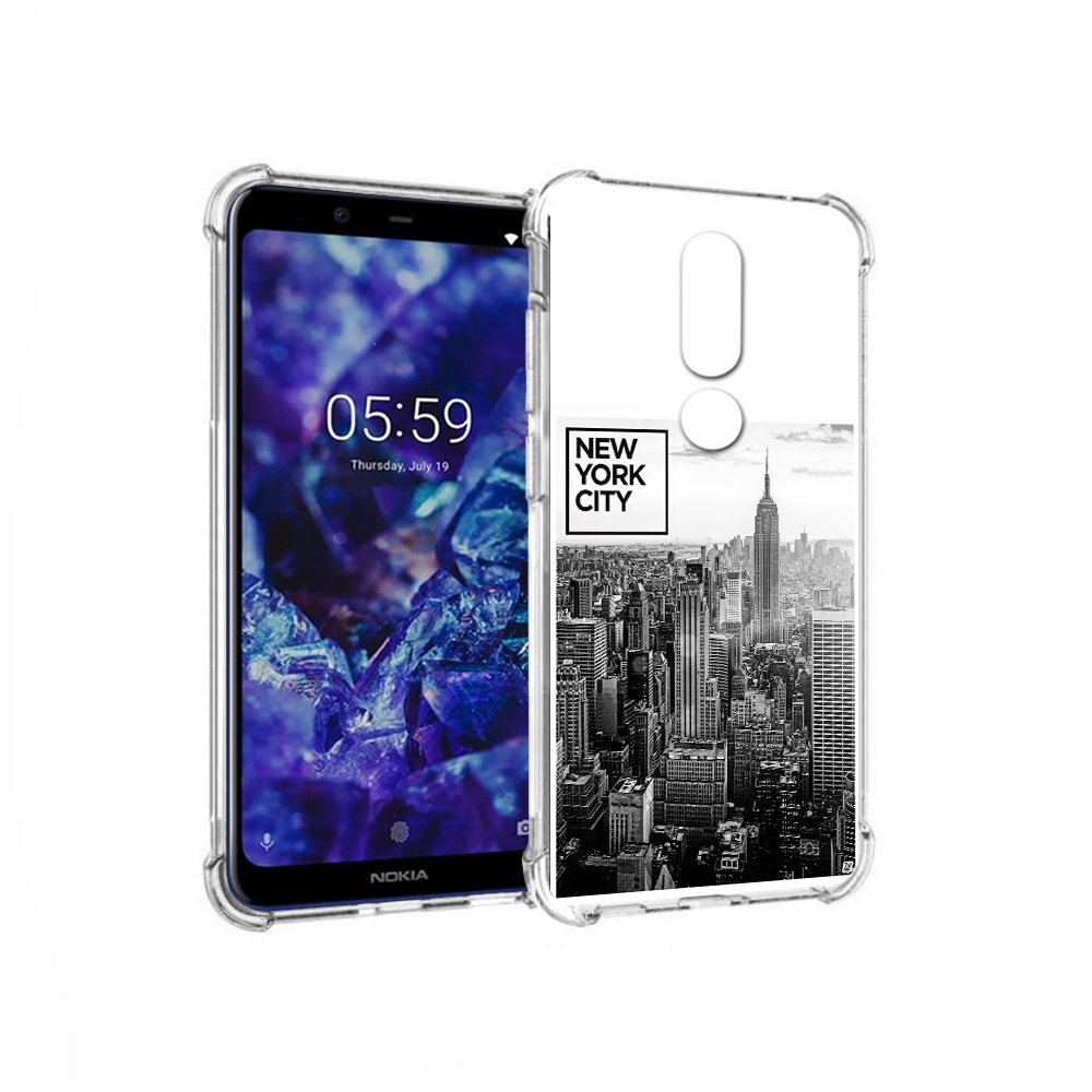 Чехол MyPads Tocco для Nokia 5.1 Plus черно белый ньюерк (PT119548.120.686), Прозрачный, Tocco
Чехол MyPads Tocco для Nokia 5.1 Plus черно белый ньюерк (PT119548.120.686), Прозрачный, Tocco