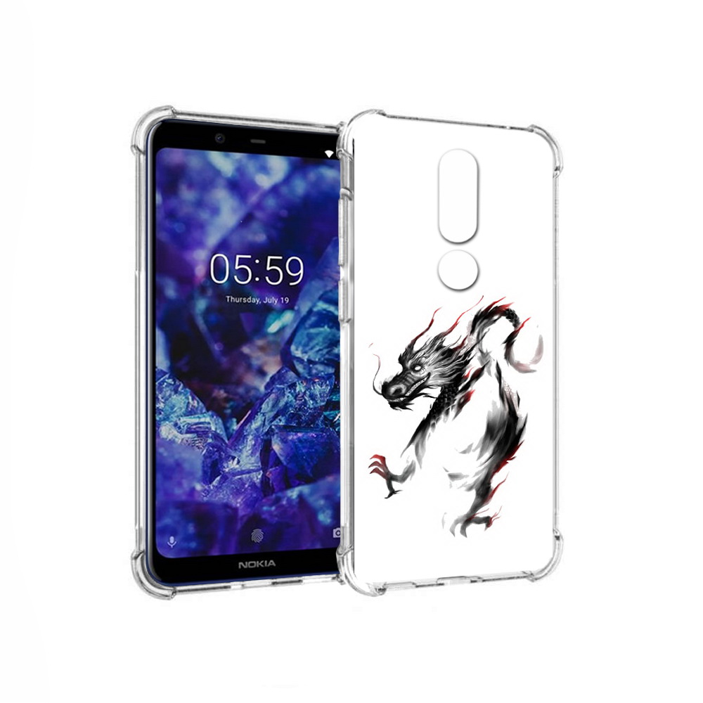 Чехол MyPads Tocco для Nokia 5.1 Plus черный дракон (PT119548.120.690), Прозрачный, Tocco
Чехол MyPads Tocco для Nokia 5.1 Plus черный дракон (PT119548.120.690), Прозрачный, Tocco