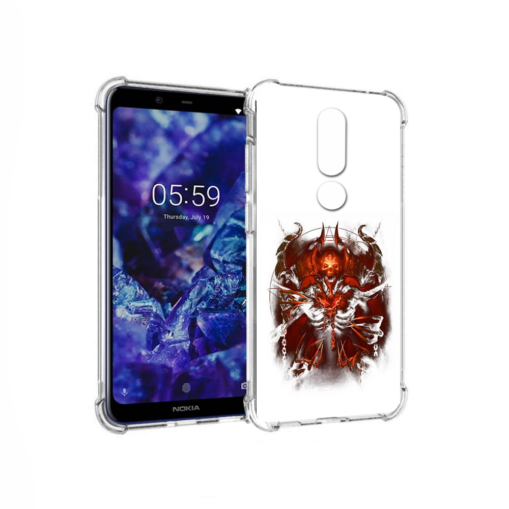 Чехол MyPads Tocco для Nokia 5.1 Plus яркий демон (PT119548.120.708), Прозрачный, Tocco
Чехол MyPads Tocco для Nokia 5.1 Plus яркий демон (PT119548.120.708), Прозрачный, Tocco