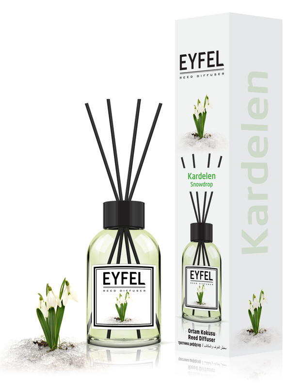 Аромадиффузор/диффузор ароматический Eyfel Snowdrop (Подснежник) 55 мл, Аромадиффузор Подснежник 55 мл
Аромадиффузор/диффузор ароматический Eyfel Snowdrop (Подснежник) 55 мл, Аромадиффузор Подснежник 55 мл