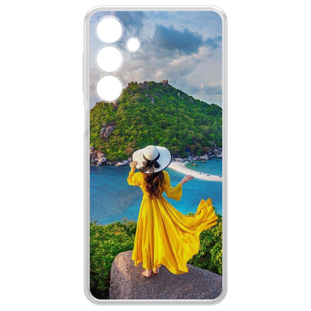 Чехол-накладка Krutoff Clear Case Платье летнее женское для Samsung Galaxy A16, Прозрачный
Чехол-накладка Krutoff Clear Case Платье летнее женское для Samsung Galaxy A16, Прозрачный
