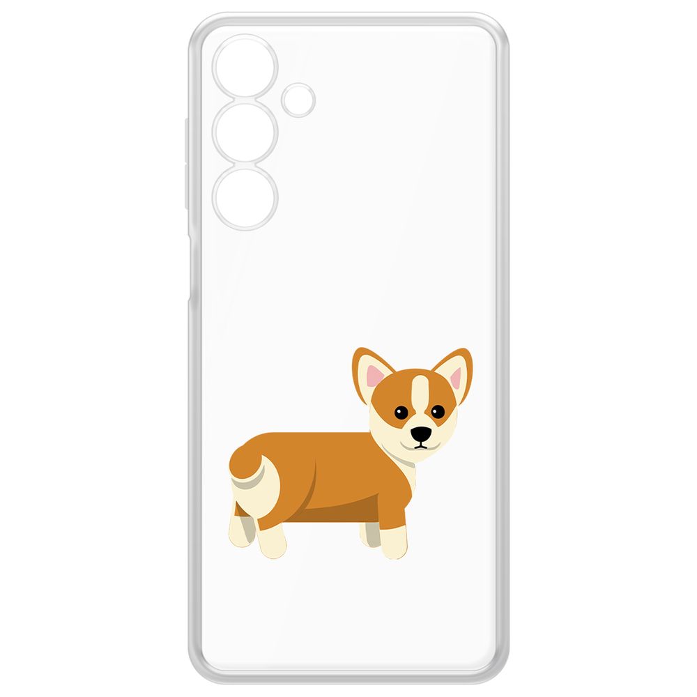 Чехол-накладка Krutoff Clear Case Рисованный корги вид 1 для Samsung Galaxy A16, Прозрачный
Чехол-накладка Krutoff Clear Case Рисованный корги вид 1 для Samsung Galaxy A16, Прозрачный