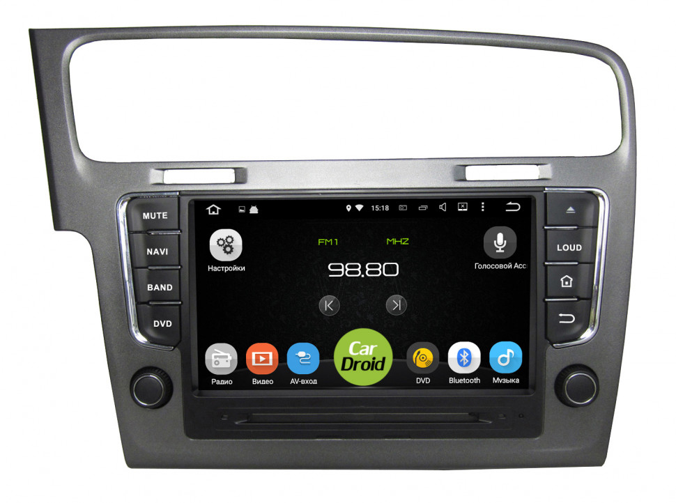 Штатная магнитола Roximo CarDroid RD-3705-1gb для Volkswagen Golf 7 (Android 5.1.1), RD-3705-1gb
Штатная магнитола Roximo CarDroid RD-3705-1gb для Volkswagen Golf 7 (Android 5.1.1), RD-3705-1gb
