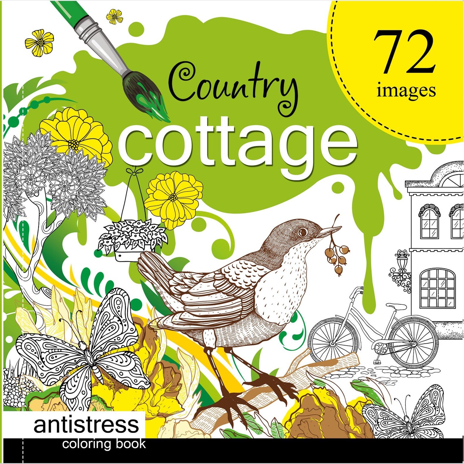 Раскраска - антистресс, 36л, Country cottage / Загородный коттедж . Дача , 1749, Country cottage
Раскраска - антистресс, 36л, Country cottage / Загородный коттедж . Дача , 1749, Country cottage