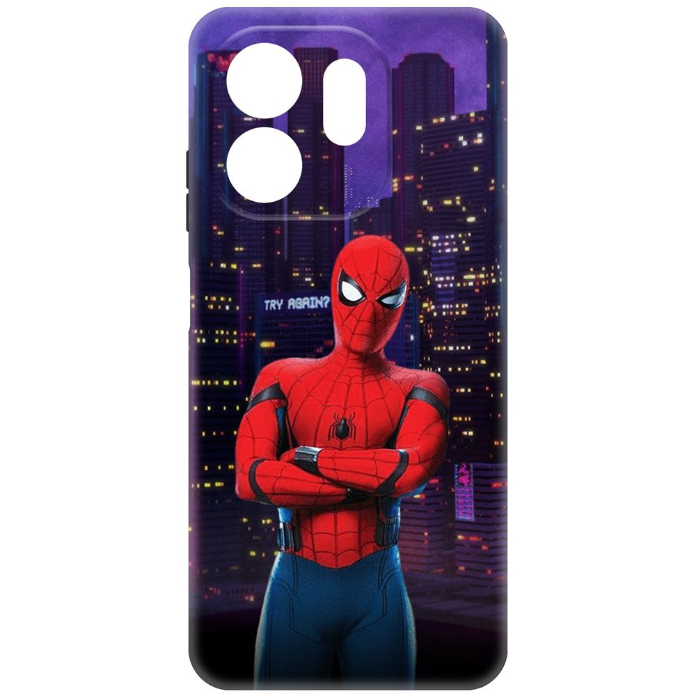 Чехол-накладка Krutoff Soft Case Человек-Паук. На крыше для INFINIX Smart 9 черный
Чехол-накладка Krutoff Soft Case Человек-Паук. На крыше для INFINIX Smart 9 черный