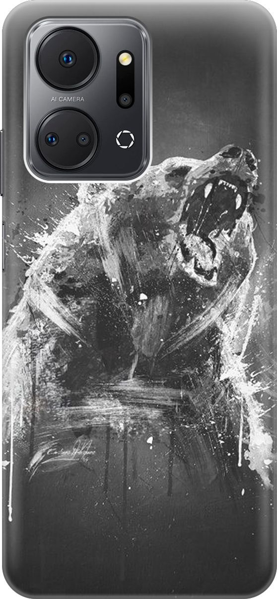 Силиконовый чехол на Honor X7a с принтом "Разъяренный медведь", Коричневый;серый, 159385
Силиконовый чехол на Honor X7a с принтом "Разъяренный медведь", Коричневый;серый, 159385