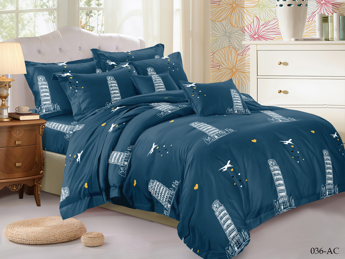 фото Комплект постельного белья cleo art color полутораспальное cl801066