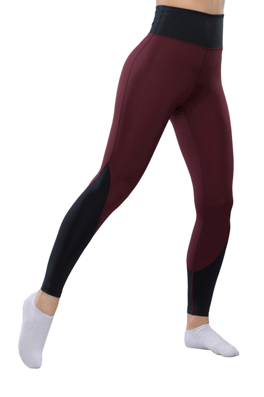 фото Тайтсы женские fifty leg balance tight красные s