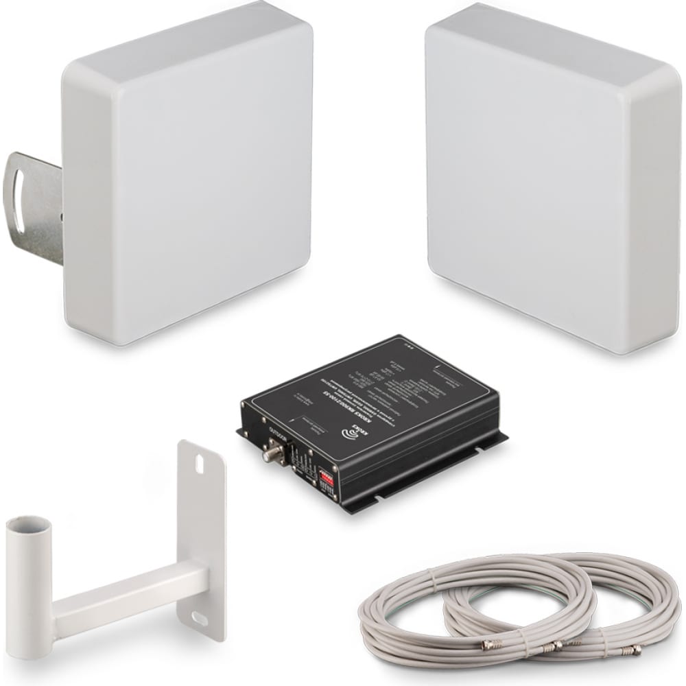 Kroks Комплект усилитель сигнала сотовой связи GSM900 и 3G KRD-900/2100 с антеннами 10 дБ
Kroks Комплект усилитель сигнала сотовой связи GSM900 и 3G KRD-900/2100 с антеннами 10 дБ