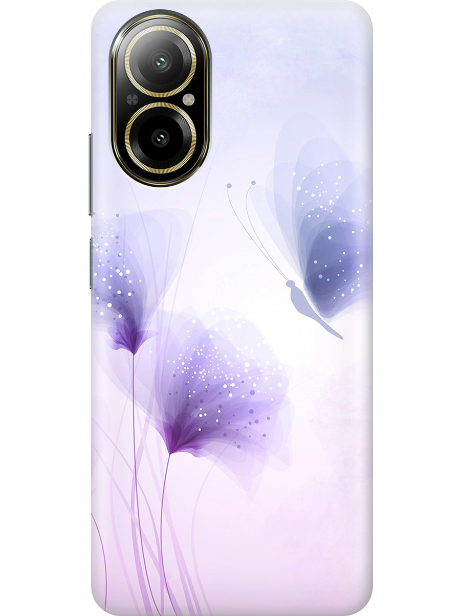 Силиконовый чехол на Realme C67 с рисунком "Бабочка и фиолетовые цветы", Фиолетовый, 20012142
Силиконовый чехол на Realme C67 с рисунком "Бабочка и фиолетовые цветы", Фиолетовый, 20012142