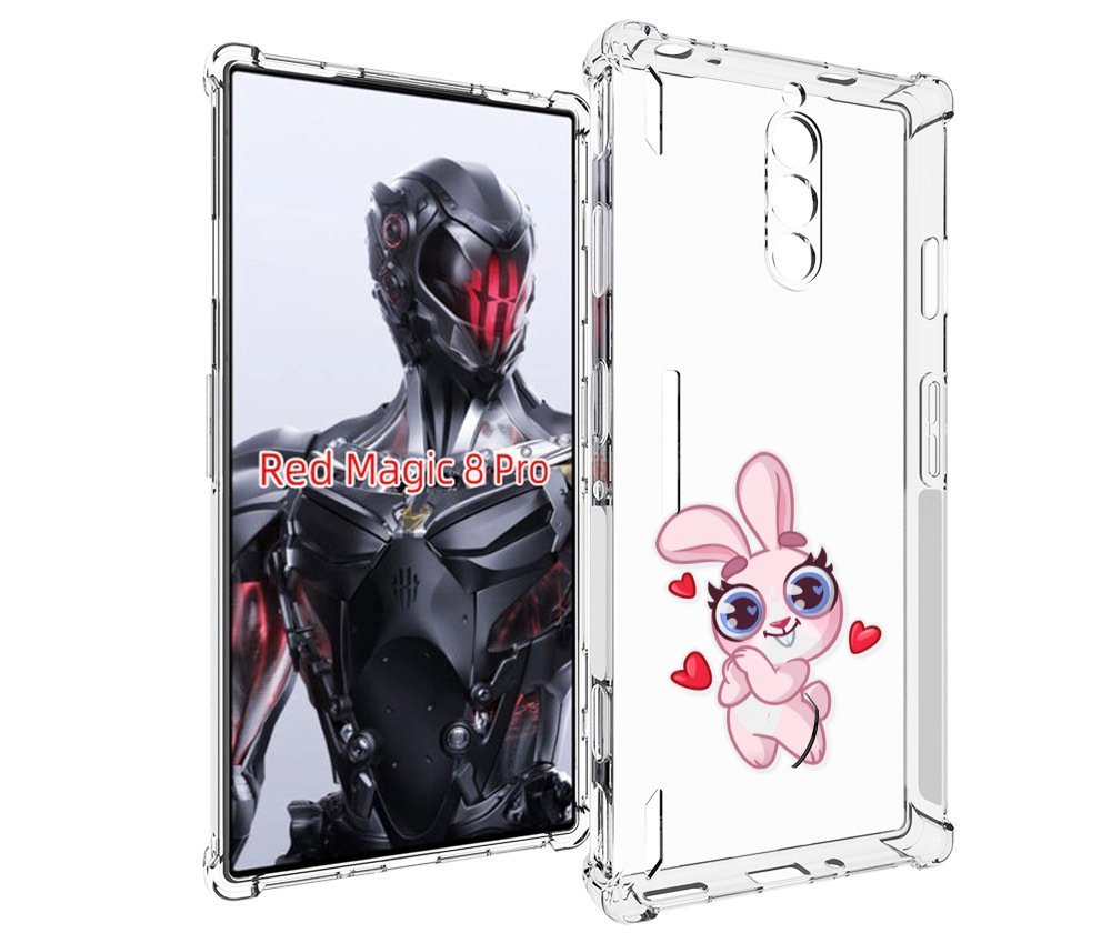 Чехол MyPads розовый-зайченок для ZTE Nubia Red Magic 8 Pro / Red Magic 8 Pro Plus, Tocco
Чехол MyPads розовый-зайченок для ZTE Nubia Red Magic 8 Pro / Red Magic 8 Pro Plus, Tocco