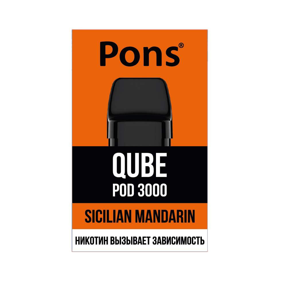 Картридж Pons Qube Pod 3000 заправленный Сицилийский Мандарин, Noqo Сицилийский Мандарин
Картридж Pons Qube Pod 3000 заправленный Сицилийский Мандарин, Noqo Сицилийский Мандарин