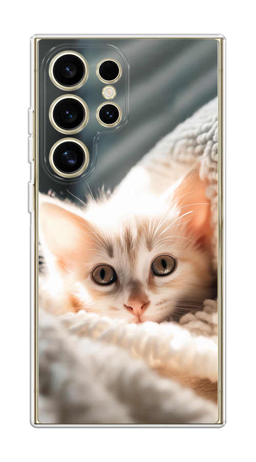 Чехол на Samsung Galaxy S24 Ultra "Белый шкодливый котенок", Серый;белый;бежевый;оранжевый, 2109250-1
Чехол на Samsung Galaxy S24 Ultra "Белый шкодливый котенок", Серый;белый;бежевый;оранжевый, 2109250-1