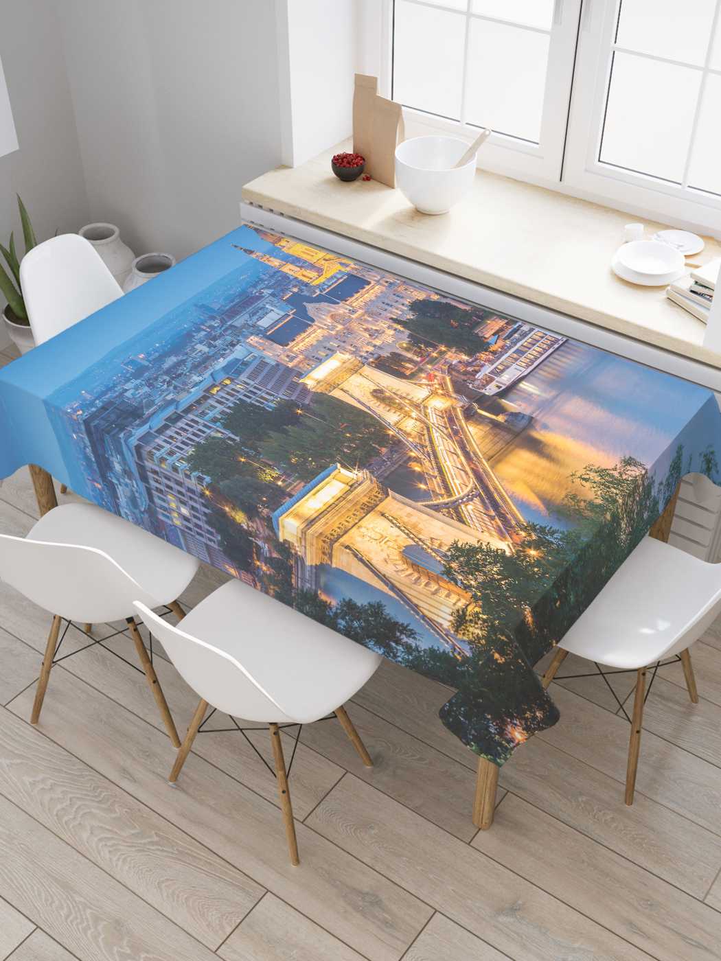 Скатерть прямоугольная JoyArty "Жизнь за мостом" из оксфорда, 180x145 см, Зеленый, Жизнь за мостом
Скатерть прямоугольная JoyArty "Жизнь за мостом" из оксфорда, 180x145 см, Зеленый, Жизнь за мостом