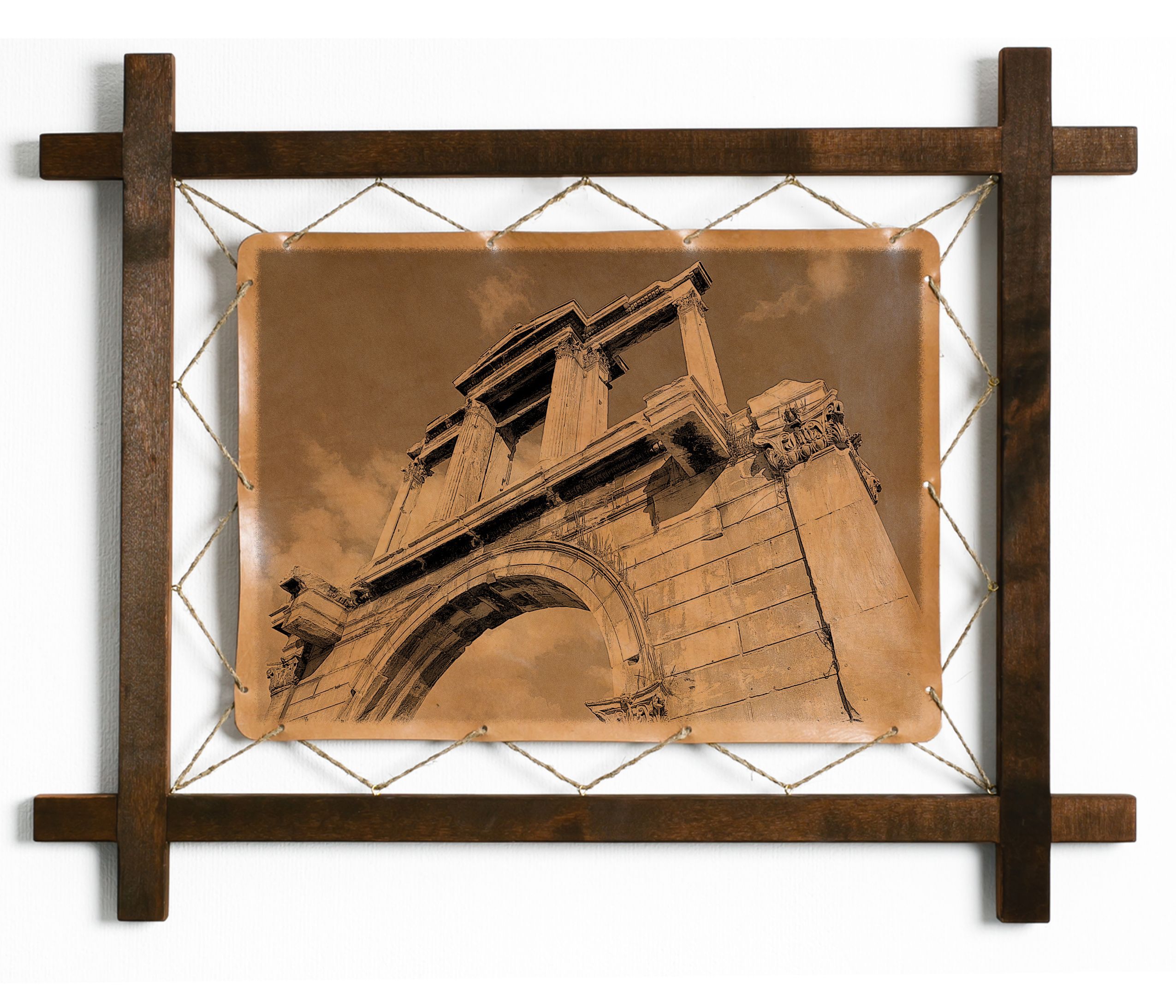 Картина BoomGift Арка Адриана, Греция, гравировка на натуральной коже, 512
Картина BoomGift Арка Адриана, Греция, гравировка на натуральной коже, 512