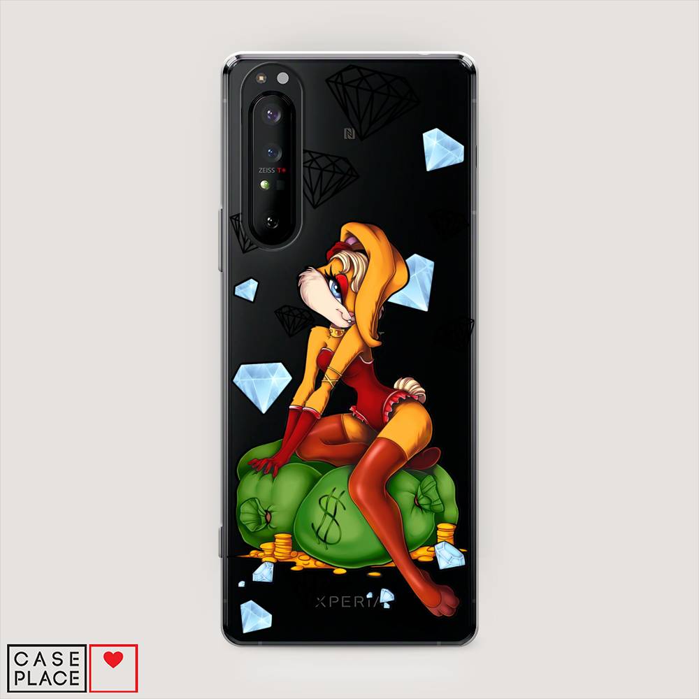 Чехол на Sony Xperia 1 II "Лола Банни с бриллиантами", Красный;оранжевый;зеленый, 54550-6
Чехол на Sony Xperia 1 II "Лола Банни с бриллиантами", Красный;оранжевый;зеленый, 54550-6