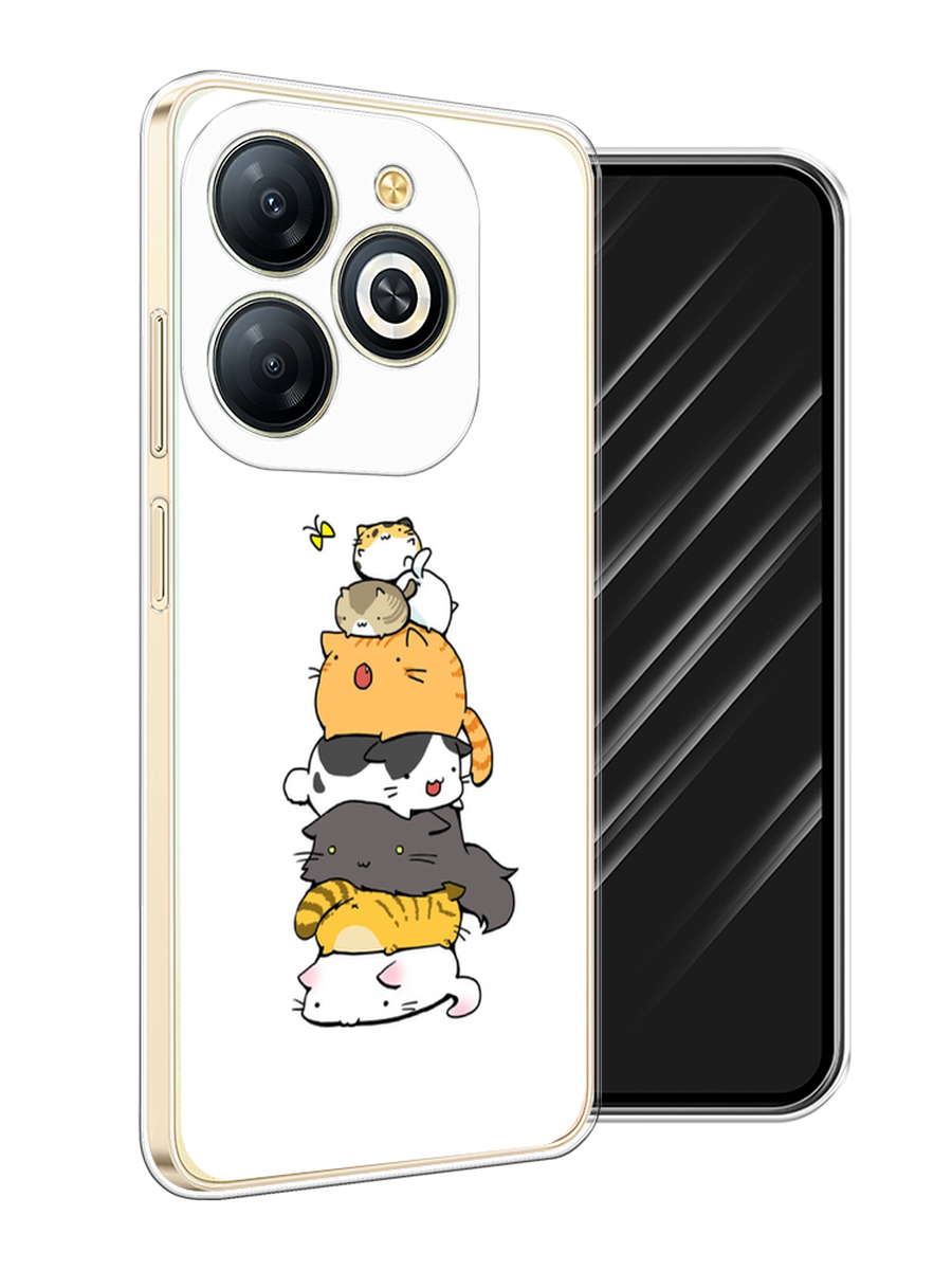 Чехол Awog на Infinix Smart 8 Plus "Бутерброд из котиков", Коричневый;белый;серый, 3105550-1
Чехол Awog на Infinix Smart 8 Plus "Бутерброд из котиков", Коричневый;белый;серый, 3105550-1