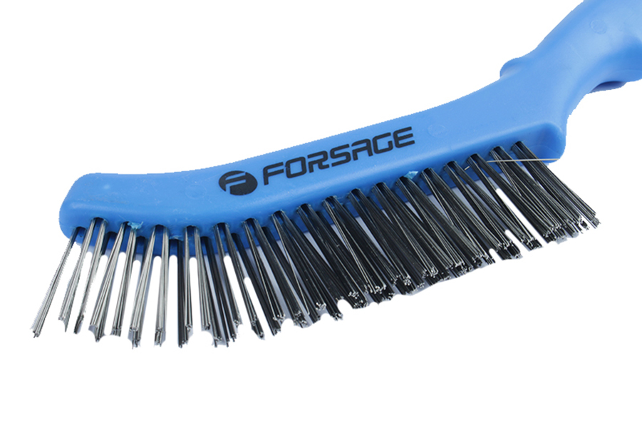FORSAGE F-340121314 Щетка стальная по металлу, ручная в пластиковом корпусе, проволока из
FORSAGE F-340121314 Щетка стальная по металлу, ручная в пластиковом корпусе, проволока из