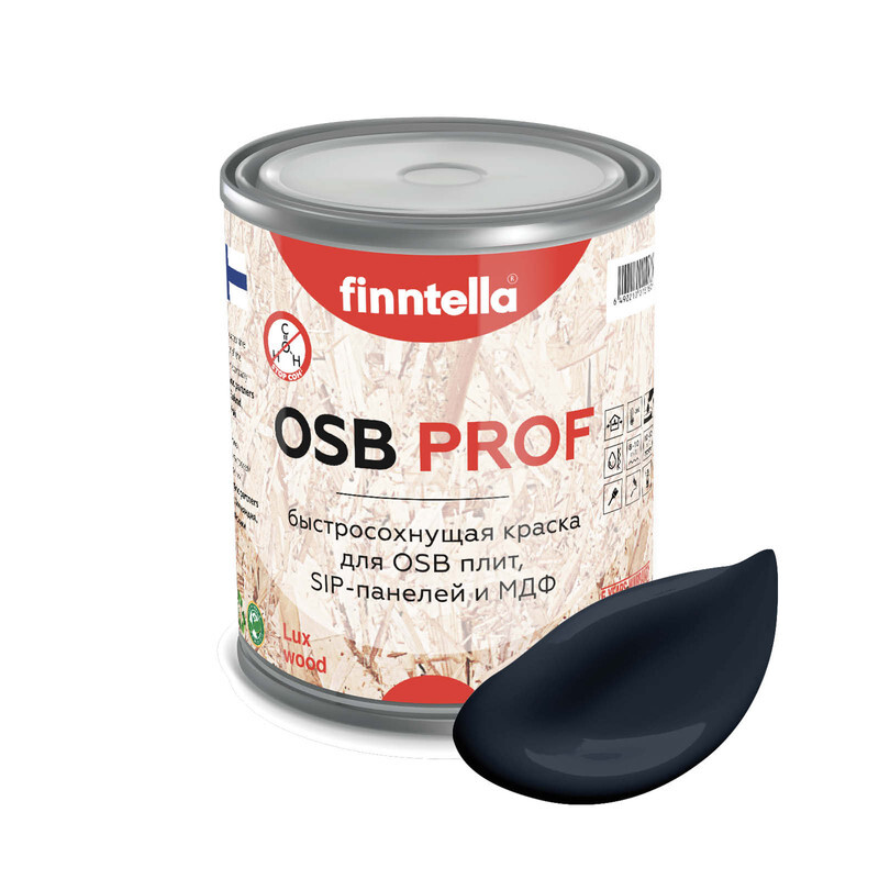 Краска OSB Prof , NEVY темно-синий, 0,9л, OSB PROF специализированная для ОСБ плит. Высокоадгезионная. Самогрунтующая.
Краска OSB Prof , NEVY темно-синий, 0,9л, OSB PROF специализированная для ОСБ плит. Высокоадгезионная. Самогрунтующая.