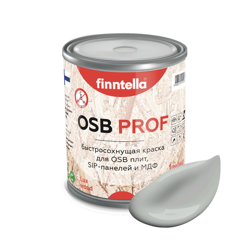 Краска OSB Prof , SEITTI светло-серый, 0,9л, OSB PROF специализированная для ОСБ плит. Высокоадгезионная. Самогрунтующая.
Краска OSB Prof , SEITTI светло-серый, 0,9л, OSB PROF специализированная для ОСБ плит. Высокоадгезионная. Самогрунтующая.