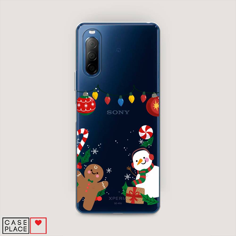 Чехол на Sony Xperia 10 II "Новогоднее настроение", Коричневый;красный;зеленый, 54650-5
Чехол на Sony Xperia 10 II "Новогоднее настроение", Коричневый;красный;зеленый, 54650-5