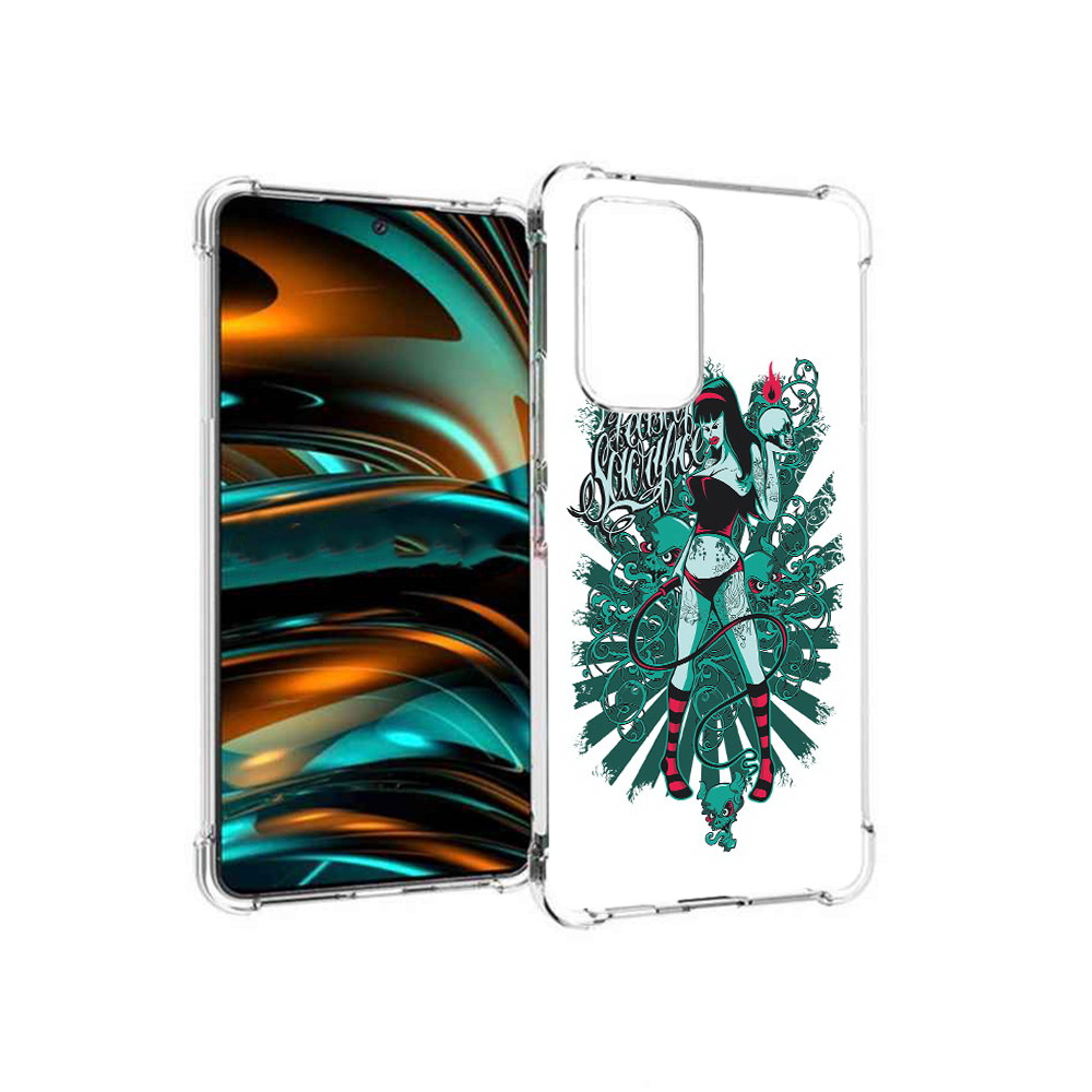 Чехол MyPads Tocco для Samsung Galaxy A53 5G нарисованная девушка в татуировках, Прозрачный, Tocco
Чехол MyPads Tocco для Samsung Galaxy A53 5G нарисованная девушка в татуировках, Прозрачный, Tocco