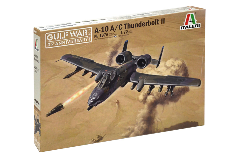 Сборная модель Italeri 1/72 Самолет A-10 A/C Thunderbolt 1376
Сборная модель Italeri 1/72 Самолет A-10 A/C Thunderbolt 1376
