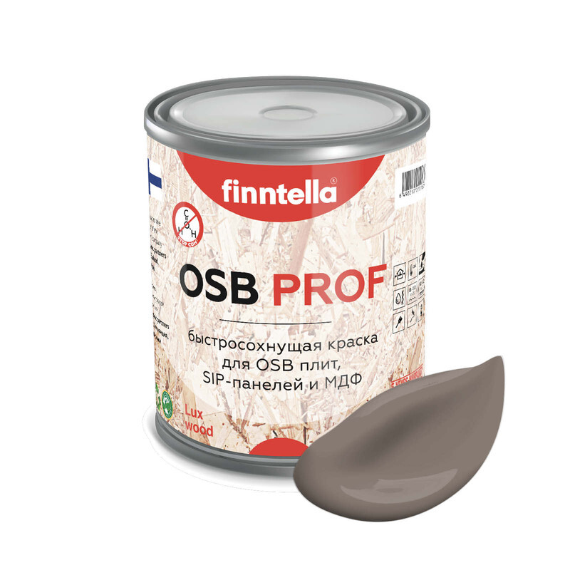 Краска OSB Prof , MAITOSUKLAA коричневый, 0,9л, OSB PROF специализированная для ОСБ плит. Высокоадгезионная. Самогрунтующая.
Краска OSB Prof , MAITOSUKLAA коричневый, 0,9л, OSB PROF специализированная для ОСБ плит. Высокоадгезионная. Самогрунтующая.