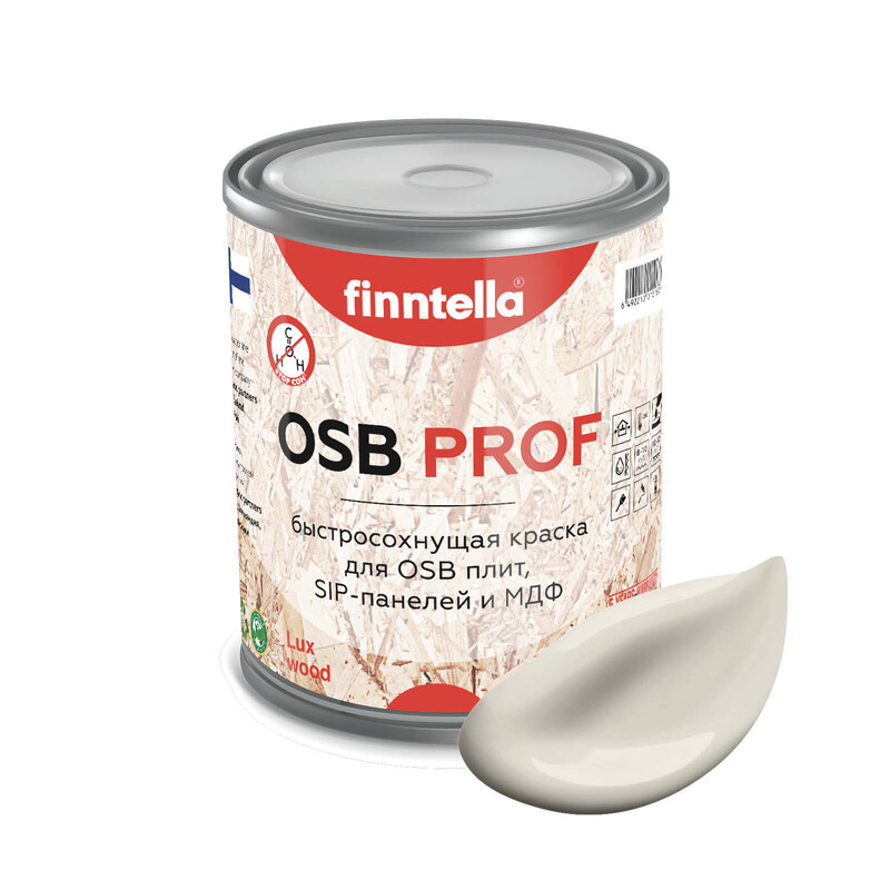 Краска OSB Prof , KUISKAUS Светло-бежевый, 0,9л, OSB PROF специализированная для ОСБ плит. Высокоадгезионная. Самогрунтующая.
Краска OSB Prof , KUISKAUS Светло-бежевый, 0,9л, OSB PROF специализированная для ОСБ плит. Высокоадгезионная. Самогрунтующая.