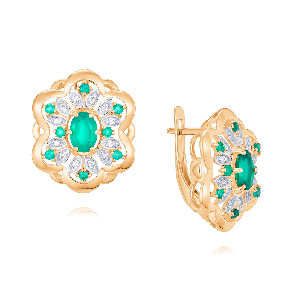Серьги из красного золота ADAMAS 24041160/01-А50Д-731, агат/фианит, 24041160/01-А50Д-731
Серьги из красного золота ADAMAS 24041160/01-А50Д-731, агат/фианит, 24041160/01-А50Д-731