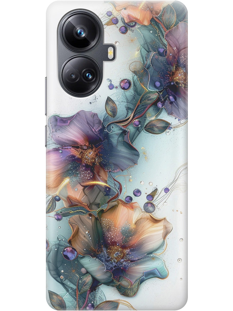 Силиконовый чехол на Realme 10 Pro+ с принтом "Мистические цветы", Прозрачный;белый;зеленый, 768741910
Силиконовый чехол на Realme 10 Pro+ с принтом "Мистические цветы", Прозрачный;белый;зеленый, 768741910