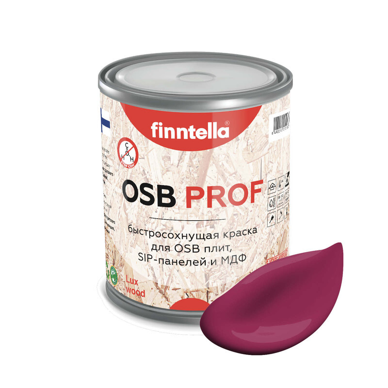 Краска OSB Prof , KIRSIKKA светлая вишня, 0,9л, Красный, OSB PROF специализированная для ОСБ плит. Высокоадгезионная. Самогрунтующая.
Краска OSB Prof , KIRSIKKA светлая вишня, 0,9л, Красный, OSB PROF специализированная для ОСБ плит. Высокоадгезионная. Самогрунтующая.
