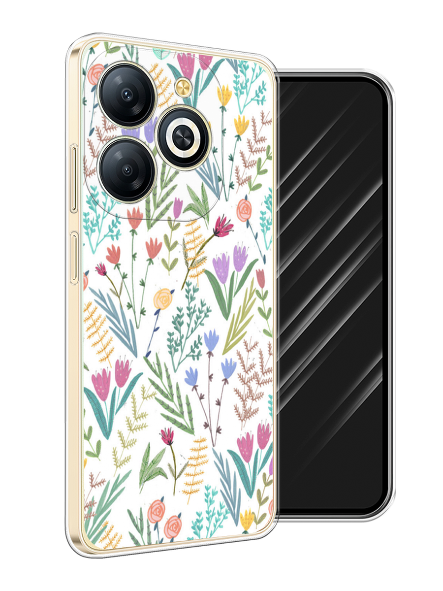 Чехол Awog на Infinix Smart 8 Plus "Полевые цветы рисунок", Белый;зеленый, 3105550-1
Чехол Awog на Infinix Smart 8 Plus "Полевые цветы рисунок", Белый;зеленый, 3105550-1