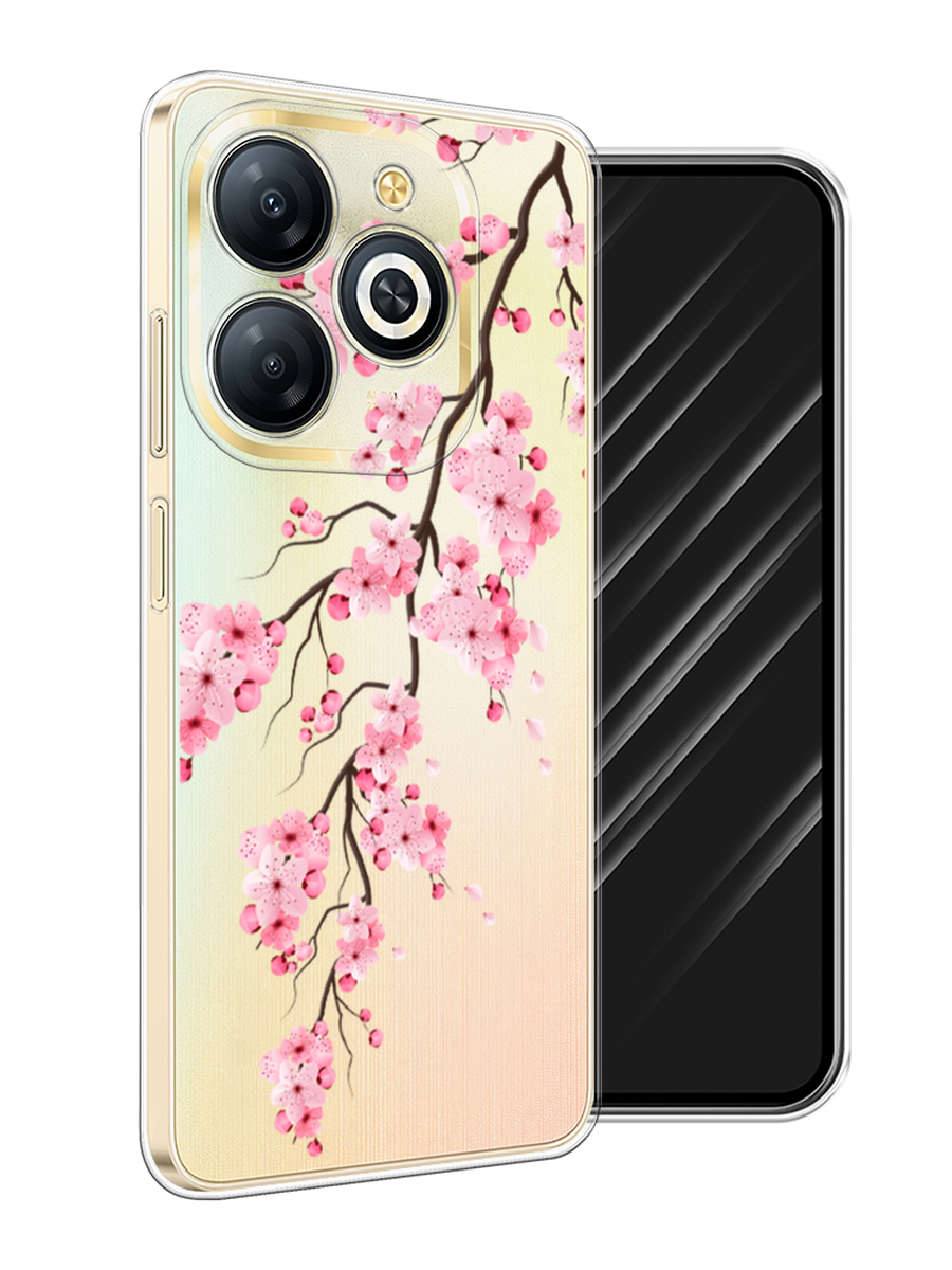 Чехол Awog на Infinix Smart 8 Plus "Розовая сакура", Розовый;белый;коричневый, 3105550-1
Чехол Awog на Infinix Smart 8 Plus "Розовая сакура", Розовый;белый;коричневый, 3105550-1