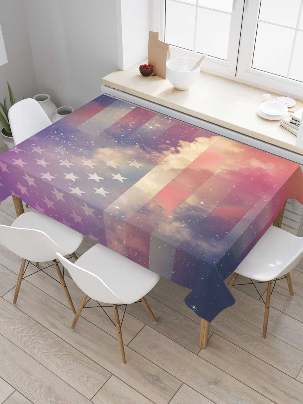 Скатерть прямоугольная JoyArty "Американский сон" из оксфорда, 120x145 см, Розовый, Американский сон
Скатерть прямоугольная JoyArty "Американский сон" из оксфорда, 120x145 см, Розовый, Американский сон