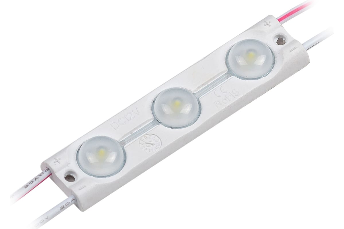 Светодиодный модуль Donled 1.44Вт, 12В, IP65, SMD2835 3LED, 130лм, холодный белый, 20 шт./
Светодиодный модуль Donled 1.44Вт, 12В, IP65, SMD2835 3LED, 130лм, холодный белый, 20 шт./