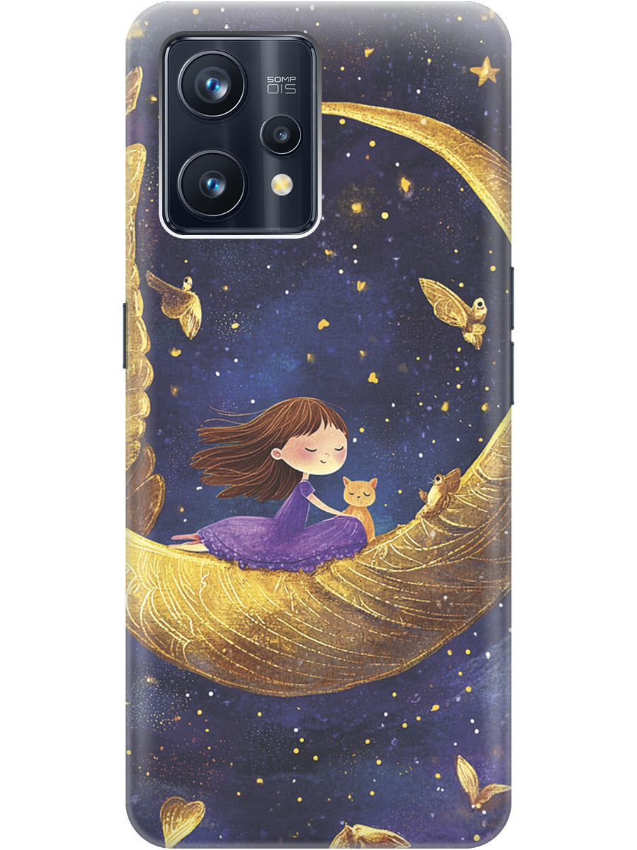 Силиконовый чехол на Realme 9 Pro+ с принтом "Девочка и месяц", Прозрачный;золотистый;черный, 740189672
Силиконовый чехол на Realme 9 Pro+ с принтом "Девочка и месяц", Прозрачный;золотистый;черный, 740189672