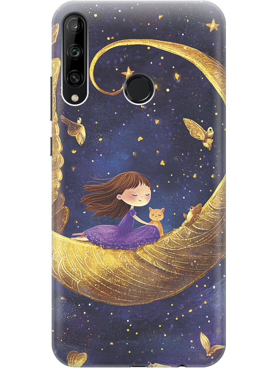 Силиконовый чехол на Honor 9C / Huawei P40 Lite E с принтом "Девочка и месяц", Прозрачный;золотистый;черный, 722946272
Силиконовый чехол на Honor 9C / Huawei P40 Lite E с принтом "Девочка и месяц", Прозрачный;золотистый;черный, 722946272
