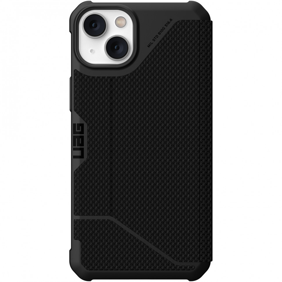 Чехол-книжка UAG Metropolis Series для iPhone 14 Plus, Kevlar Black (114045113940), Черный, Metropolis Series
Чехол-книжка UAG Metropolis Series для iPhone 14 Plus, Kevlar Black (114045113940), Черный, Metropolis Series