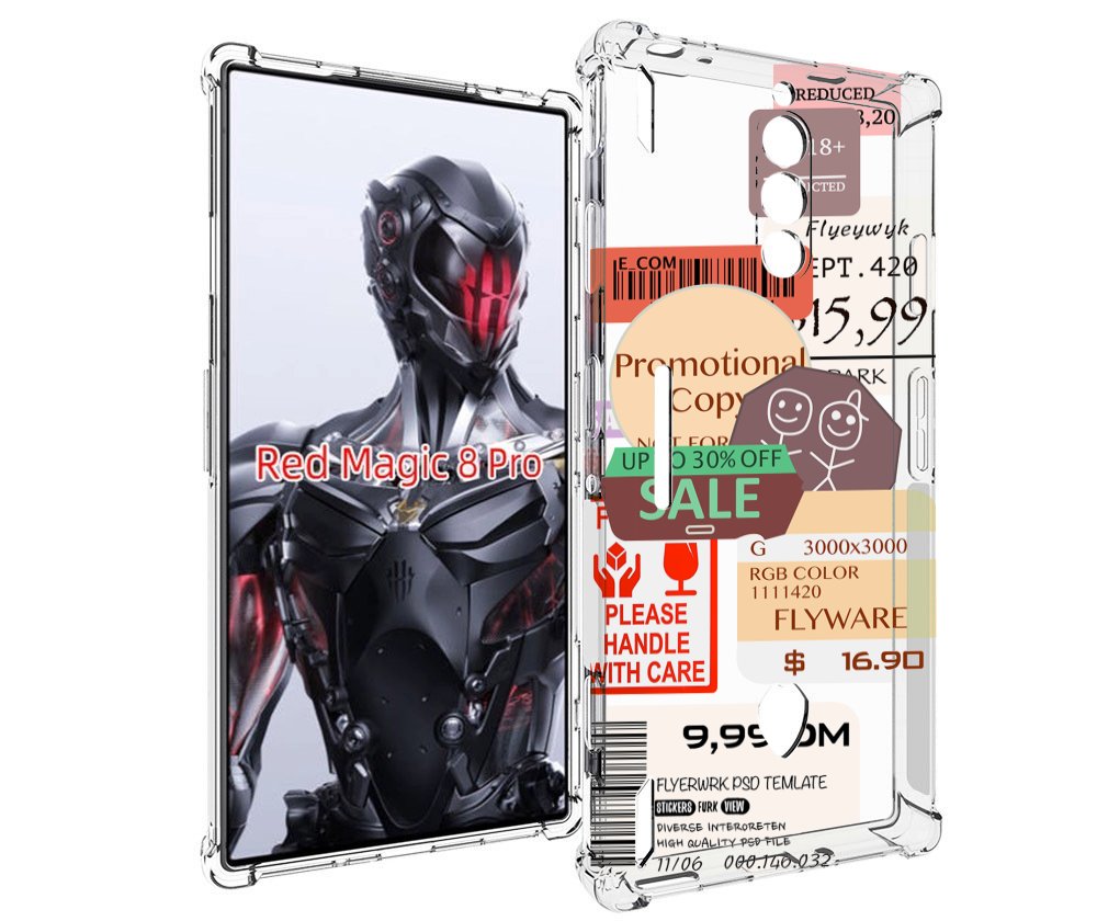Чехол MyPads скидочные-купоны-принт для ZTE Nubia Red Magic 8 Pro / Red Magic 8 Pro Plus, Tocco
Чехол MyPads скидочные-купоны-принт для ZTE Nubia Red Magic 8 Pro / Red Magic 8 Pro Plus, Tocco
