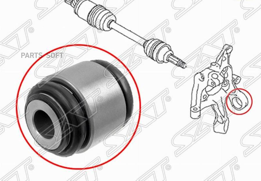 Сайлентблок Задней Цапфы Subaru Impreza 07-11/Зад. Развальной Тяги Mmc Airtrek/Outlander 0
Сайлентблок Задней Цапфы Subaru Impreza 07-11/Зад. Развальной Тяги Mmc Airtrek/Outlander 0