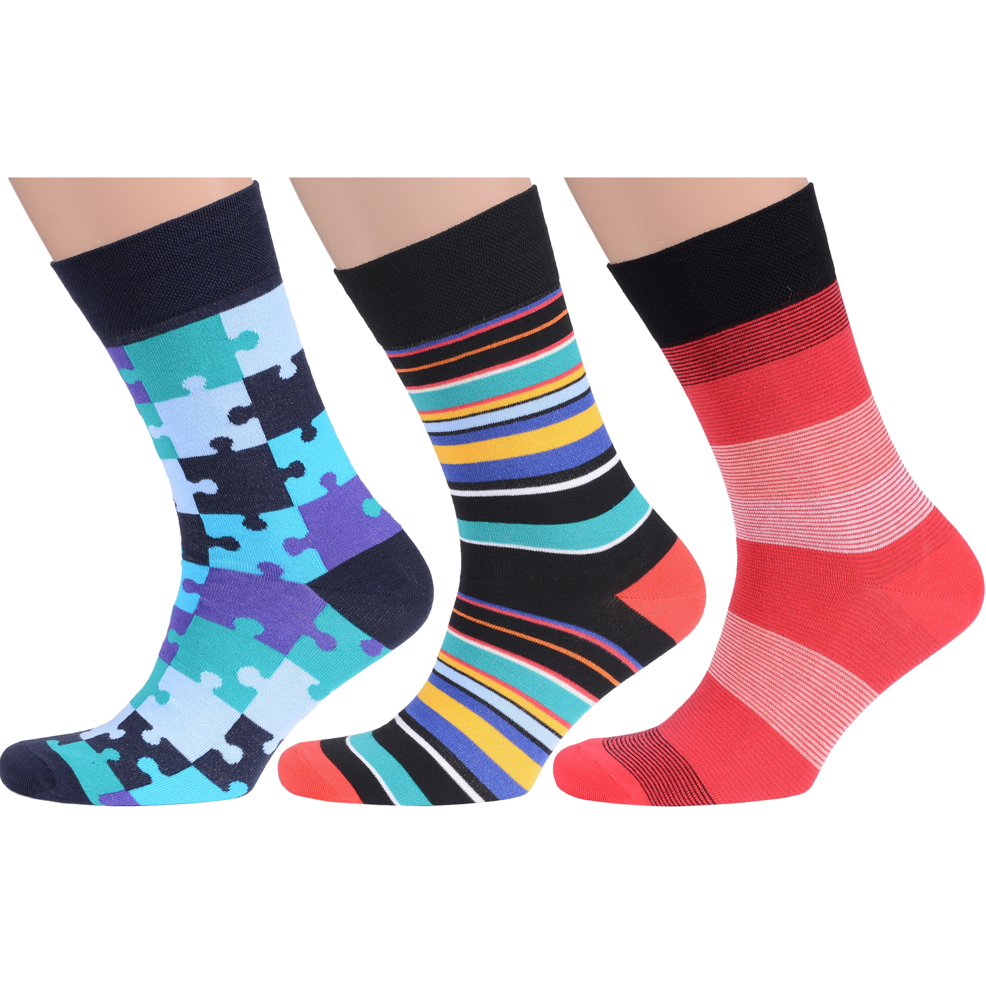 Комплект носков мужских MoscowSocksClub msk3-М03 разноцветных 29, Черный;красный;голубой;бирюзовый;желтый, msk3-М03
Комплект носков мужских MoscowSocksClub msk3-М03 разноцветных 29, Черный;красный;голубой;бирюзовый;желтый, msk3-М03