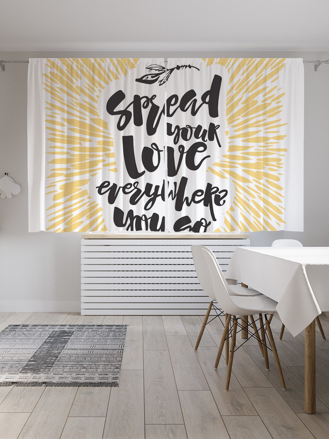 Шторы JoyArty "Распространяйте свою любовь везде, куда бы вы.." Oxford DeLux, 145x180см, Распространяйте свою любовь везде, куда бы вы ни пошли
Шторы JoyArty "Распространяйте свою любовь везде, куда бы вы.." Oxford DeLux, 145x180см, Распространяйте свою любовь везде, куда бы вы ни пошли