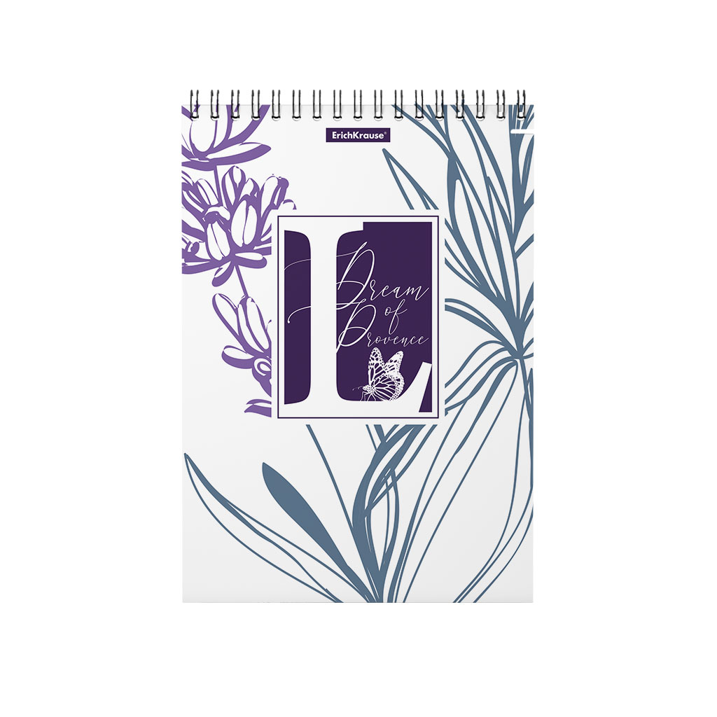 Блокнот ErichKrause Lavender 58332 А5, 80л, клетка с пластиковой обложкой на спирали
Блокнот ErichKrause Lavender 58332 А5, 80л, клетка с пластиковой обложкой на спирали