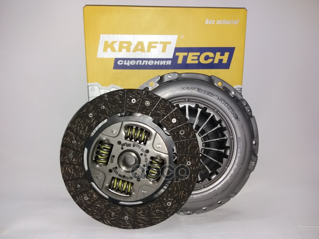 Сцепление комплект (Классическое сцепление - без компенсатора износа) KraftTech w00255g9
Сцепление комплект (Классическое сцепление - без компенсатора износа) KraftTech w00255g9