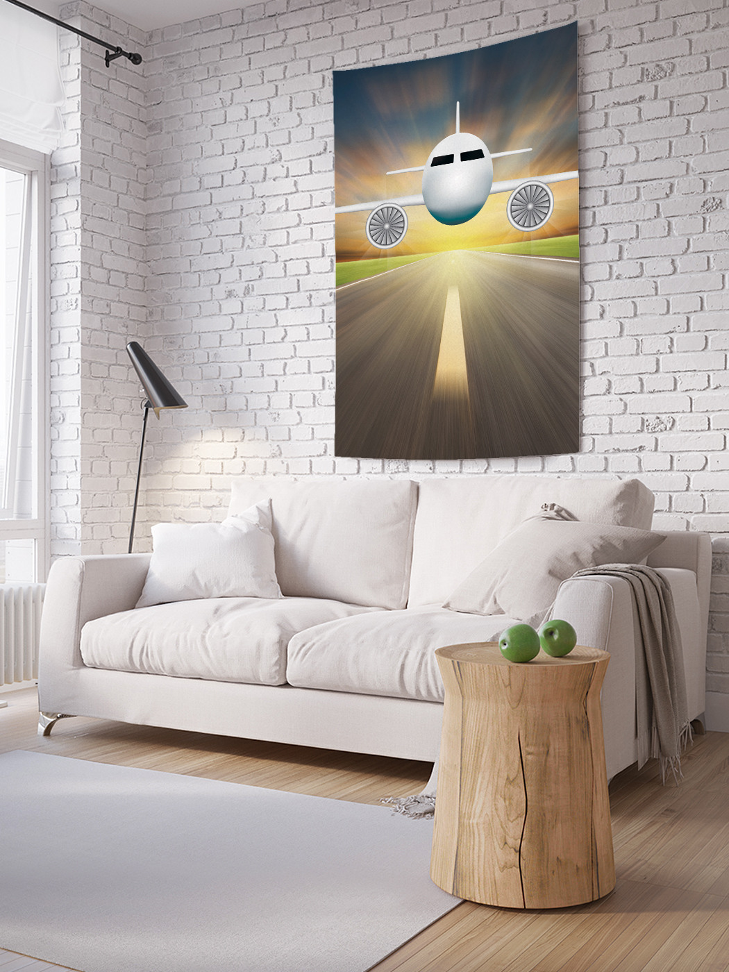 Вертикальное фотопанно на стену JoyArty Самолет на взлете 150x200 см, Самолет на взлете
Вертикальное фотопанно на стену JoyArty Самолет на взлете 150x200 см, Самолет на взлете