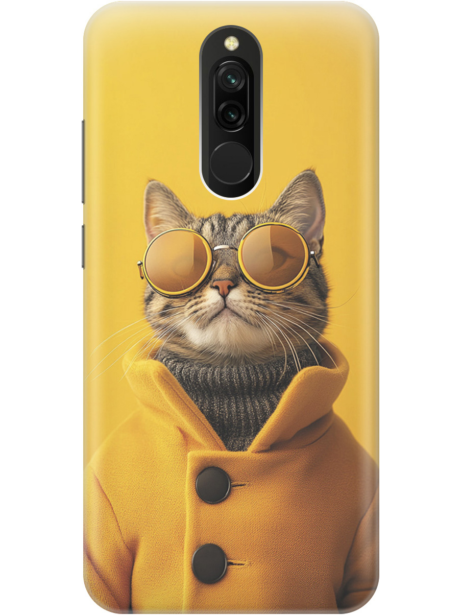 Силиконовый чехол на Xiaomi Redmi 8 с принтом "Котик в желтых очках", Прозрачный;желтый;черный, 722204512
Силиконовый чехол на Xiaomi Redmi 8 с принтом "Котик в желтых очках", Прозрачный;желтый;черный, 722204512