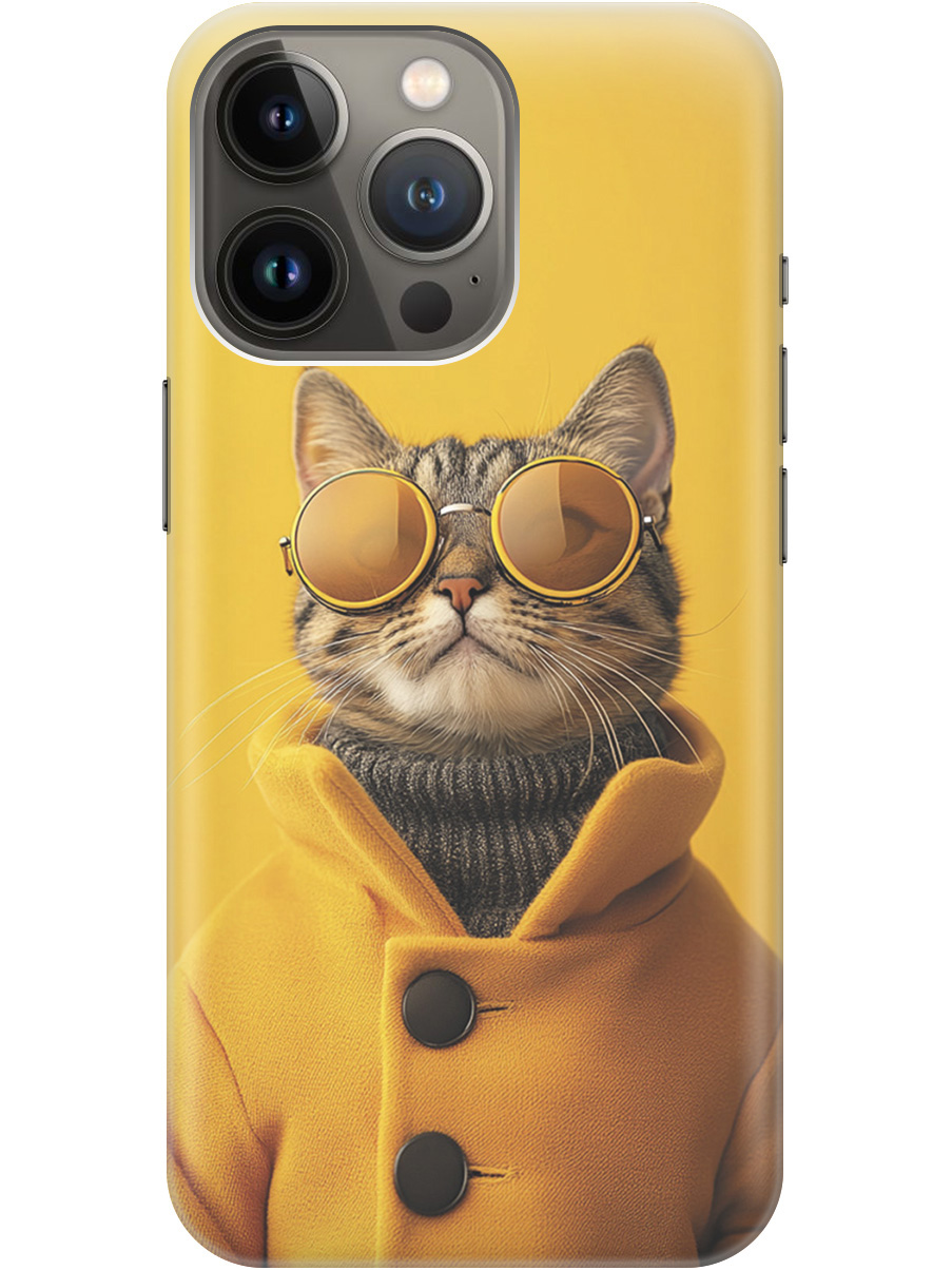 Силиконовый чехол на Apple iPhone 13 Pro Max с принтом "Котик в желтых очках", Прозрачный;желтый;черный, 732247312
Силиконовый чехол на Apple iPhone 13 Pro Max с принтом "Котик в желтых очках", Прозрачный;желтый;черный, 732247312