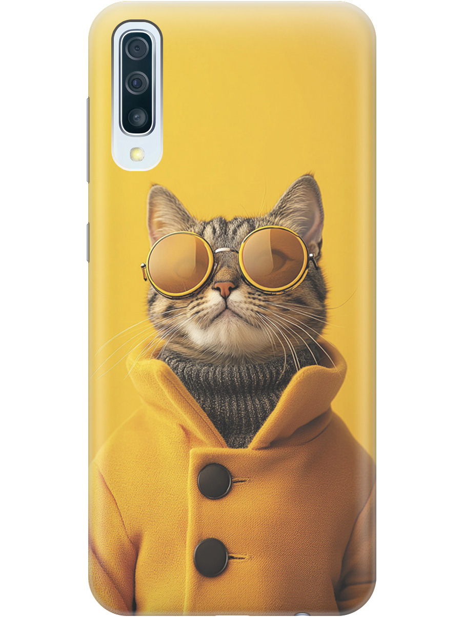 Силиконовый чехол на Samsung Galaxy A50 / A50s / A30s с принтом "Котик в желтых очках", Прозрачный;желтый;черный, 720772212
Силиконовый чехол на Samsung Galaxy A50 / A50s / A30s с принтом "Котик в желтых очках", Прозрачный;желтый;черный, 720772212